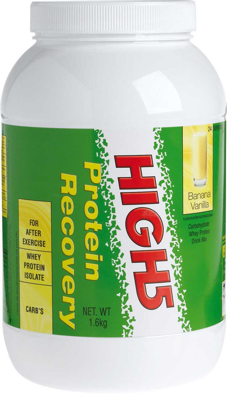 PROTEINDRYCK HIGH5 PROTEIN RECOVERY 1.6 KG BANAN/VANILJ