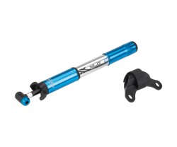 Mini pump XLC PU-M02 silver/blå