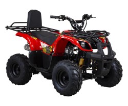 Fyrhjuling X-Pro Worker ATV 110cc Röd med back nocolor