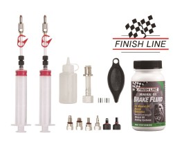 Luftningskit Jagwire Pro Mineral Oil Bleed Kit till Shimano Magura Tektro & TRP inkl. Finish Line Break Fluid