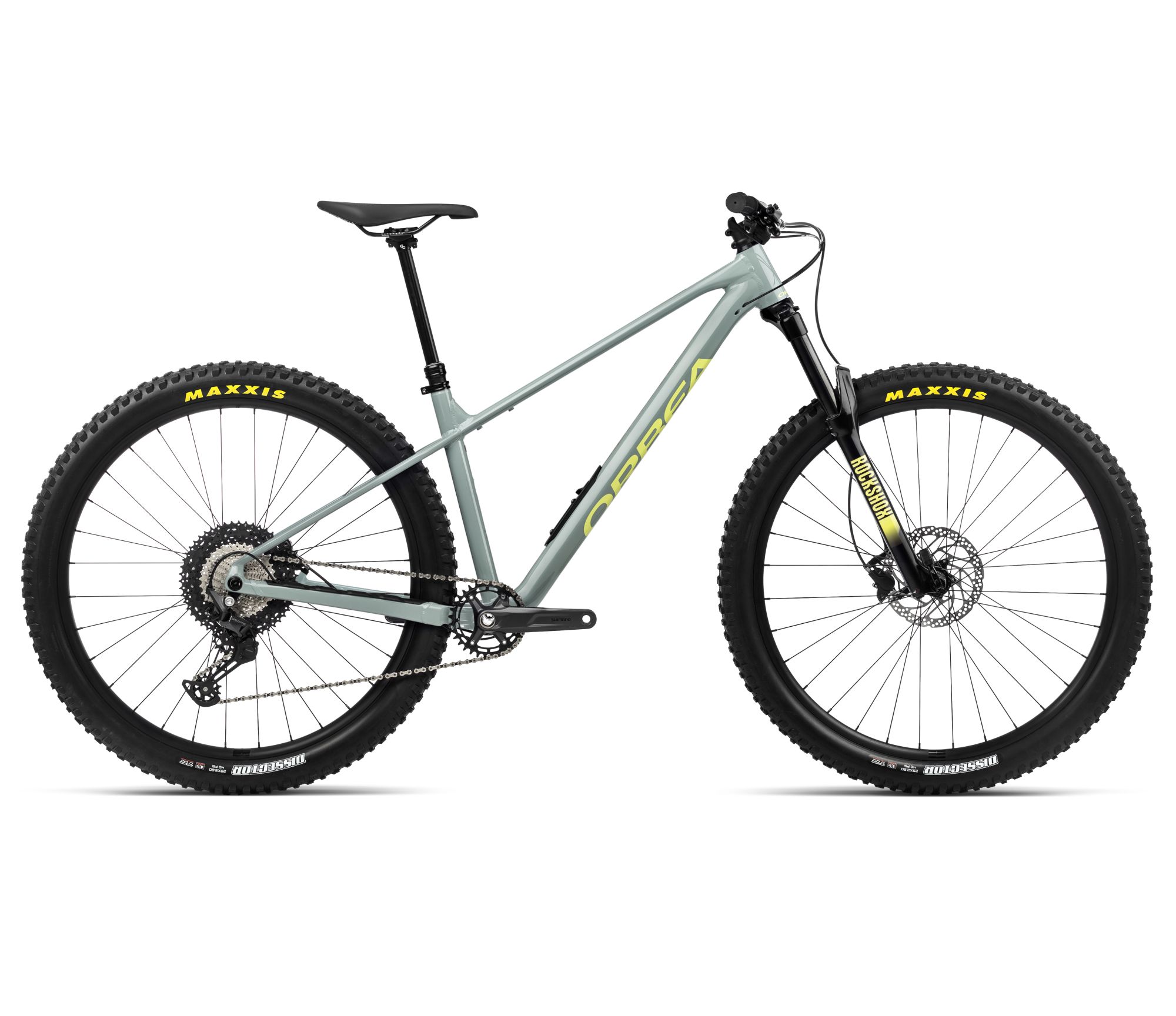 Hardtail MTB Orbea Laufey H30 Blue Stone -Spicy Lime Gloss s 2024