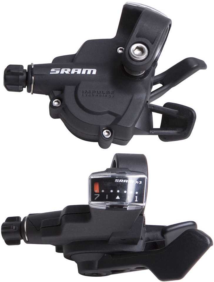 Växelreglage SRAM X3 höger trigger 7 växlar 2016