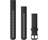 Armband Garmin Quick Release 18 mm silikon svart