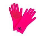 Tvätthandskar MUC-OFF Deep Scrubber Gloves rosa