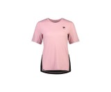 Cykeltröja Mons Royale Dam Tarn Shift T-Shirt rosa/svart