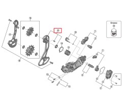 Ytterplatta Shimano kit RD-RX815