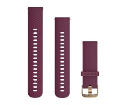 Armband Garmin Quick Release 20 mm silikon röd