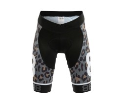 Shorts 8848 Coca dam svart/leopard