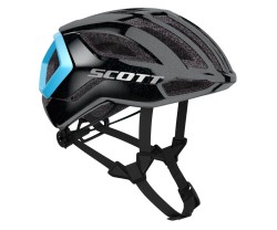 Cykelhjälm Scott Centric Plus MIPS black/light blue