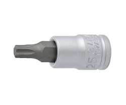 Skruvmejsel Unior Screwdriver Socket 1/4" Tx25