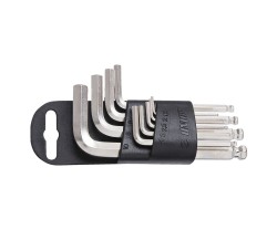 Insexnycklar Unior Set Of Ballend Hex Wrenches