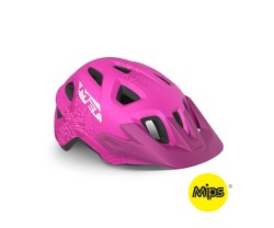 Cykelhjälm MET Eldar MIPS rosa