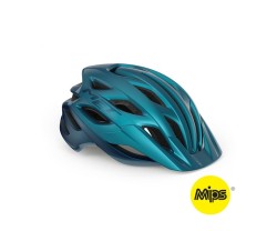 Cykelhjälm MET Veleno MIPS blå