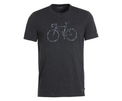 T-Shirt Vaude Men's Cyclist T-Shirt V svart