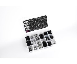 Tubelessventiler MUC-OFF Tubeless Valve Kit Box Black/Silver Os