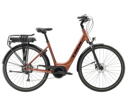 Elcykel Trek Verve+ 1 Lowstep 300wh Dam Orange