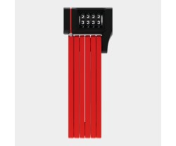 Vikbart lås ABUS uGrip Bordo 5700C 80 cm röd inkl. fäste (SH)