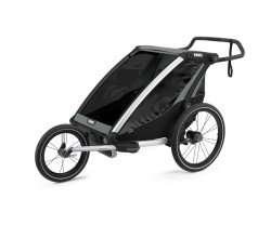 Cykelvagn Thule Chariot Lite 2 Agave Grå
