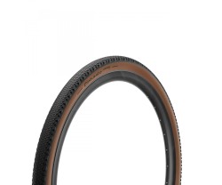 Cykeldäck Pirelli Cinturato Gravel H SpeedGRIP TechWALL TLR 45-622 vikbart svart/brun