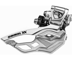 Framväxel SRAM XX 2 växlar 38.2 mm high clamp bottom pull