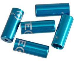 Ändhylsa Växelhölje TEC 4 mm blå