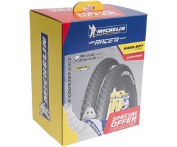 Däck + Slang Kit Michelin Wild Race'R kit 275x225" (57-584) vikbart svart 2 st däck + 2 st slang med prestaventil