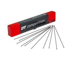 Eker DT Swiss Competition Straightpull Rund 2/1.8 mm 189 mm svart styck