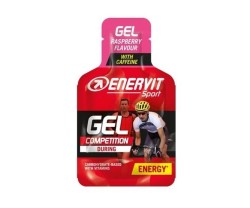 Energigel Enervit Sport Gel med Koffein Raspberry 25ml
