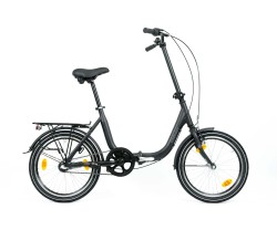 Hopfällbar Cykel Kronan Permis I3 20" 3-växlad svart