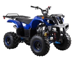 Fyrhjuling X-Pro Worker ATV 125cc Blå med dragkrok nocolor