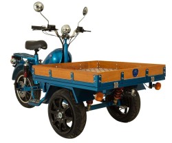 Flakmoped MGB Delivery 3000W euro5 klass 1 blue