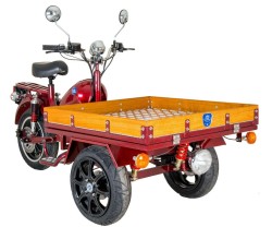Flakmoped MGB Delivery 3000W euro5 klass 1 red
