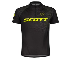 Cykeltröja Scott Barn RC Pro SS black/sulphur yellow