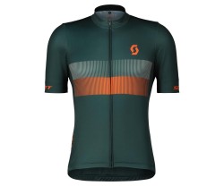 Cykeltröja Scott RC Team 10 SS aruba green/braze orange