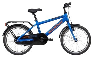 Cykel 5 åring - Barncykel Winther 150 18” Blå