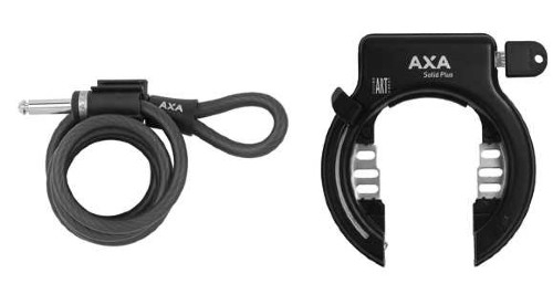 Bästa cykellåsen - Ramlås AXA Solid Plus inkl. låsvajer